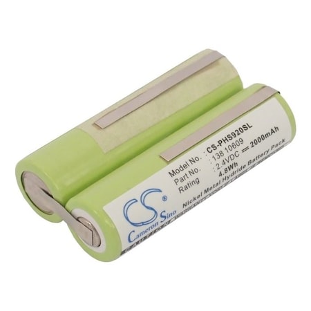 Bsc Preferred 3M Centrimed Sarnes 9602 surgical clipper Shaver Replacement Battery CS-PHS920SL.1